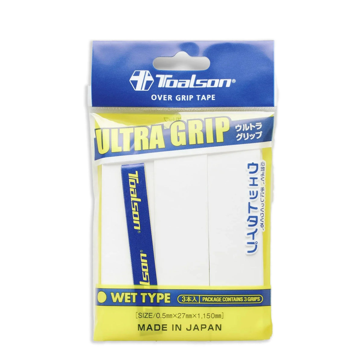 Toalson Ultra Grip (1 pack = 3 grips) - Padelgrips.nl