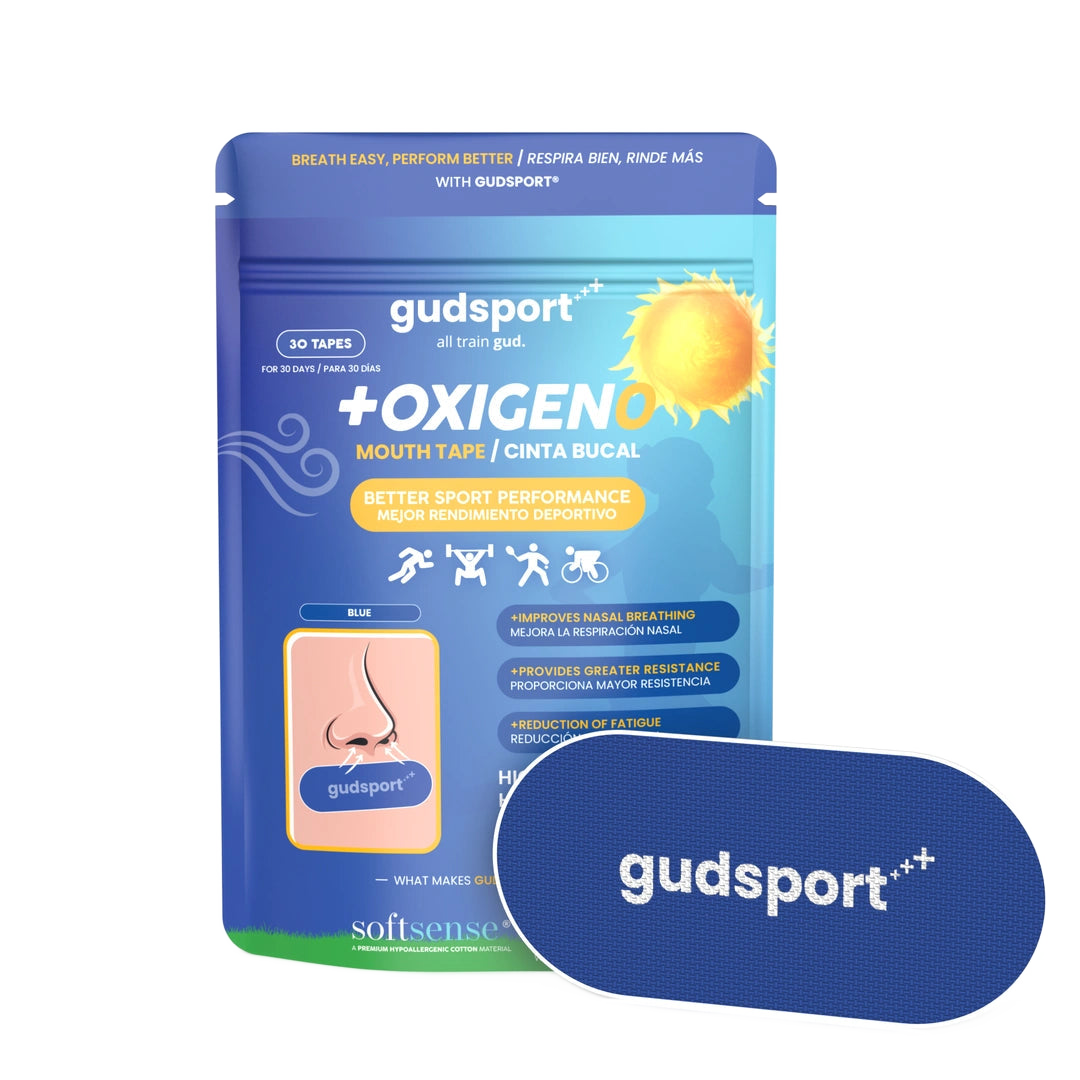 Gudsport Mouth Strips blauw - mondstrips voor neusademhaling en herstel