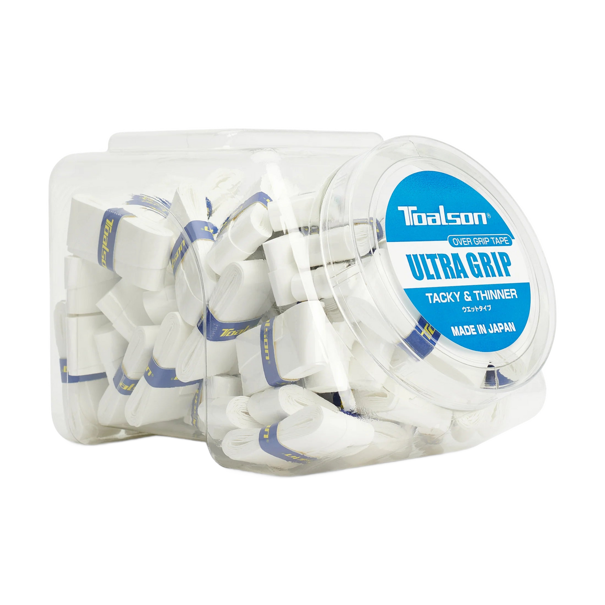 Toalson Ultra Grip Candybox 72 stuks - grootverpakking overgrip voor padel en tennis